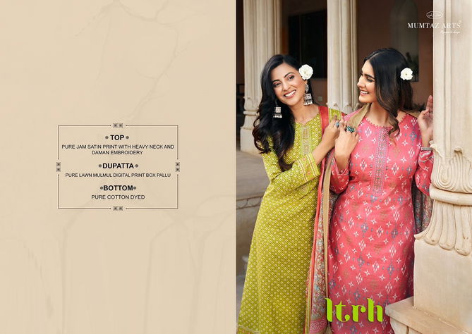 Irth By Mumtaz Viscose Jam Cottom Dress Material Wholesale Clothing Distributors In India
